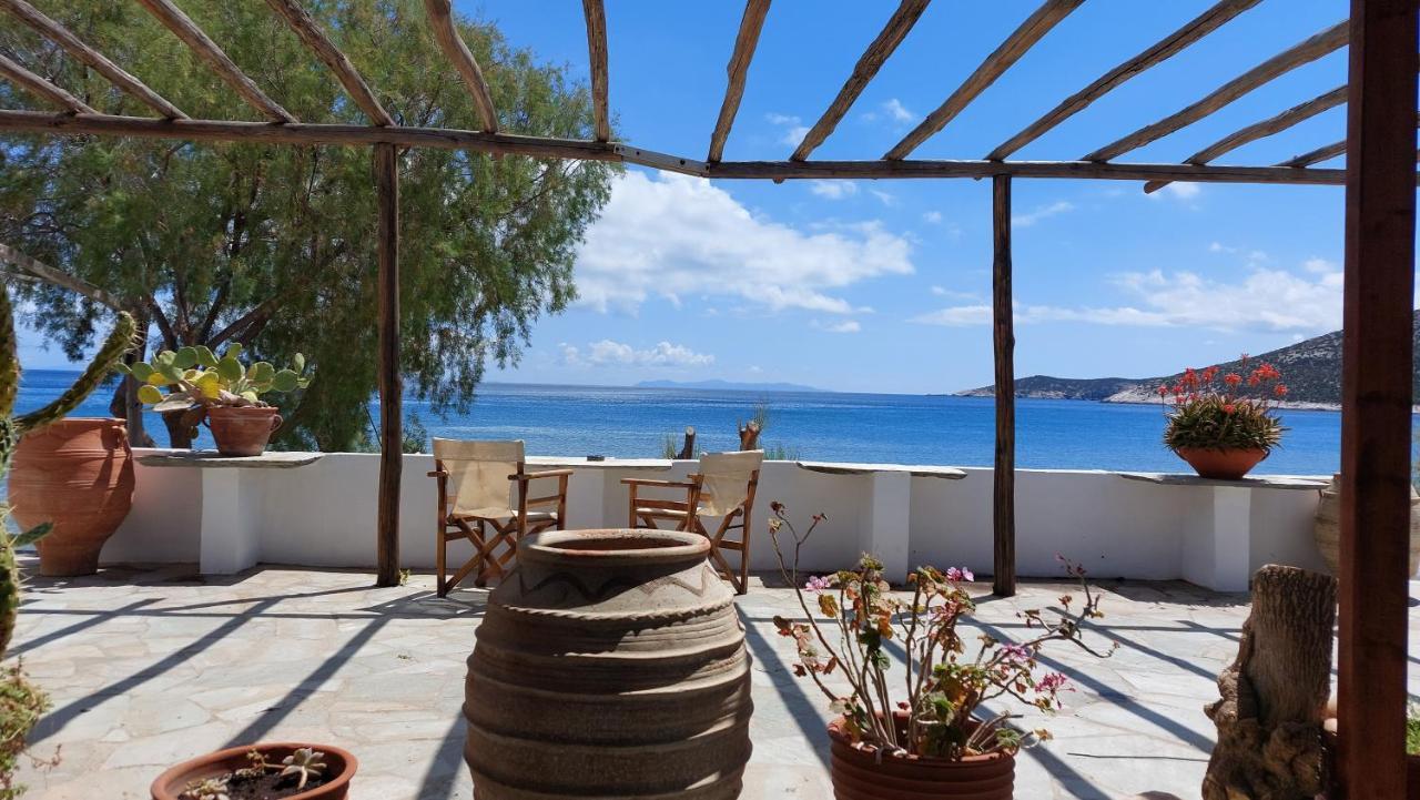 Styfilia Beachfront Apartments Platis Gialos  Eksteriør bilde
