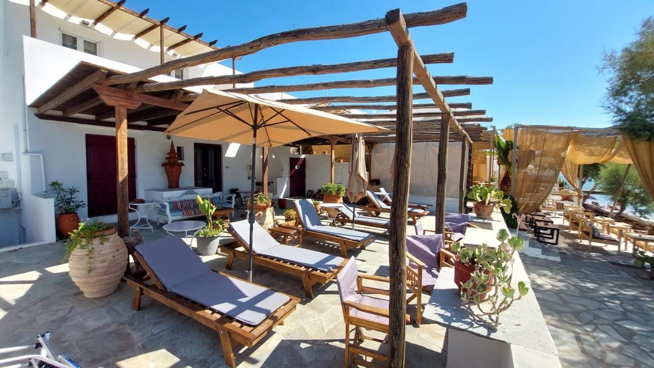 Styfilia Beachfront Apartments Platis Gialos  Eksteriør bilde