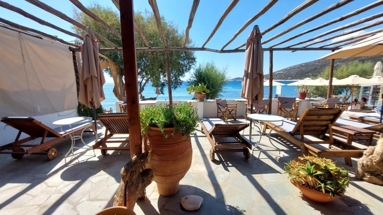 Styfilia Beachfront Apartments Platis Gialos  Eksteriør bilde