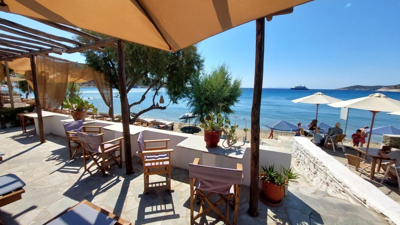 Styfilia Beachfront Apartments Platis Gialos  Eksteriør bilde