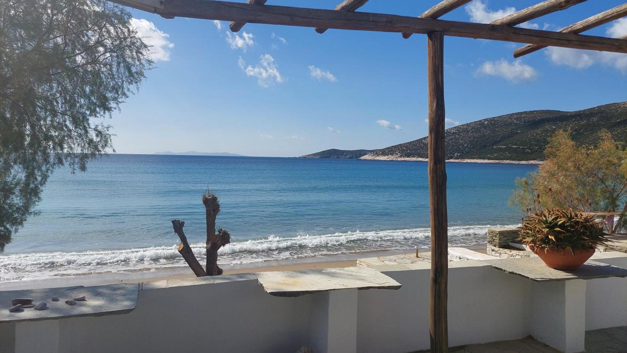 Styfilia Beachfront Apartments Platis Gialos  Eksteriør bilde
